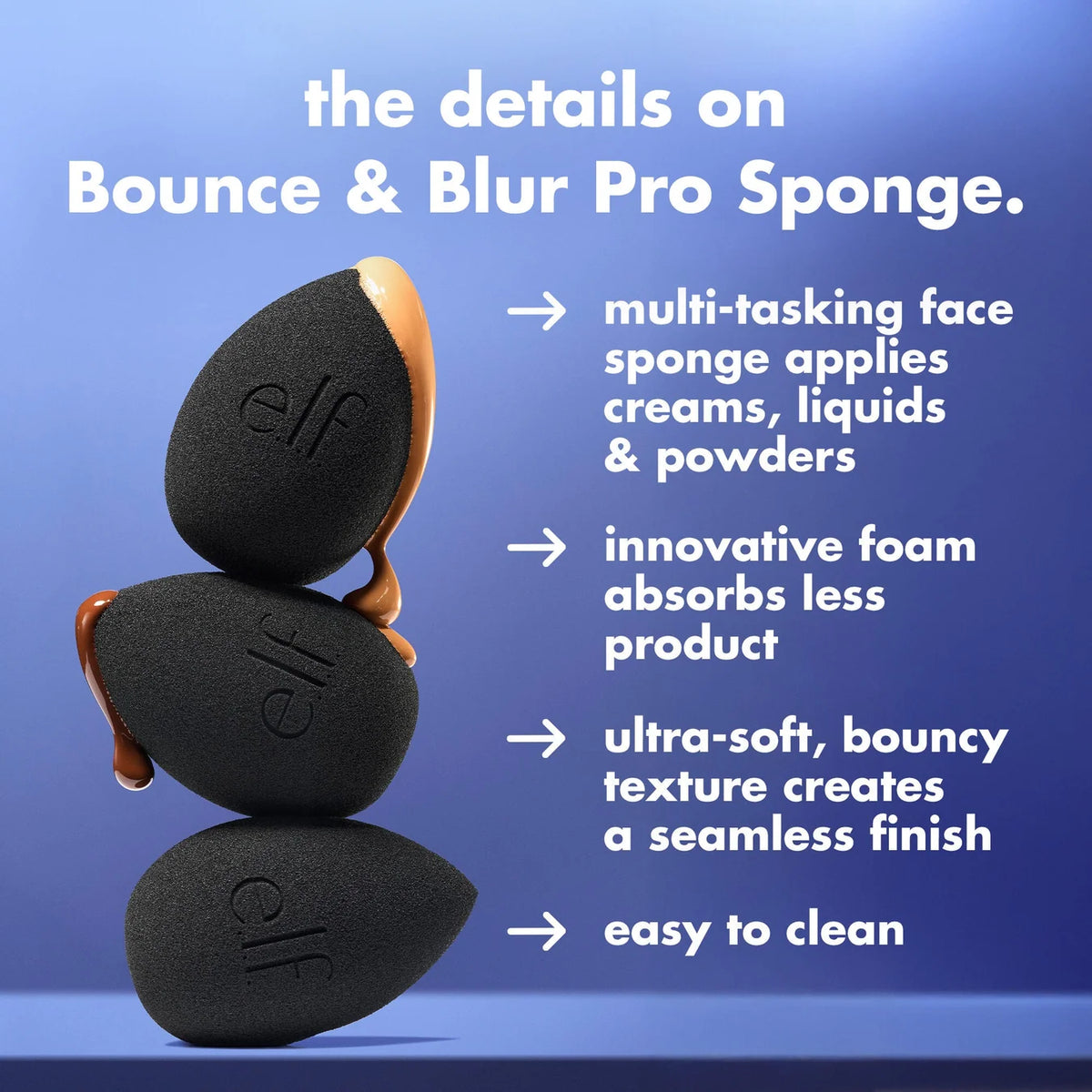 Elf cosmetics Bounce & Blur Pro sponge