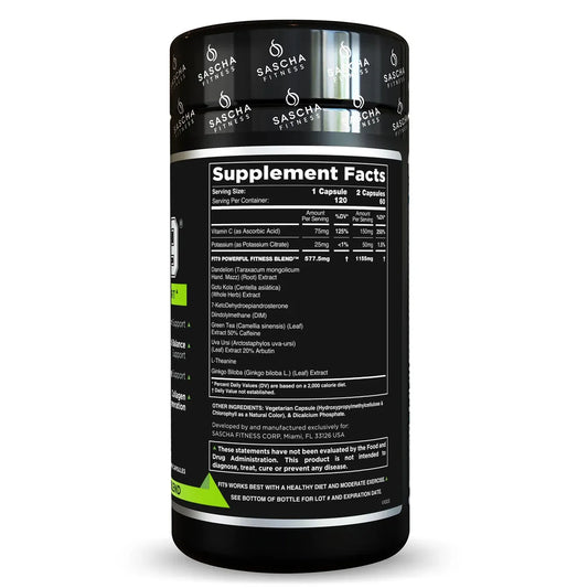 Sascha fitness Fit9 120 cápsulas