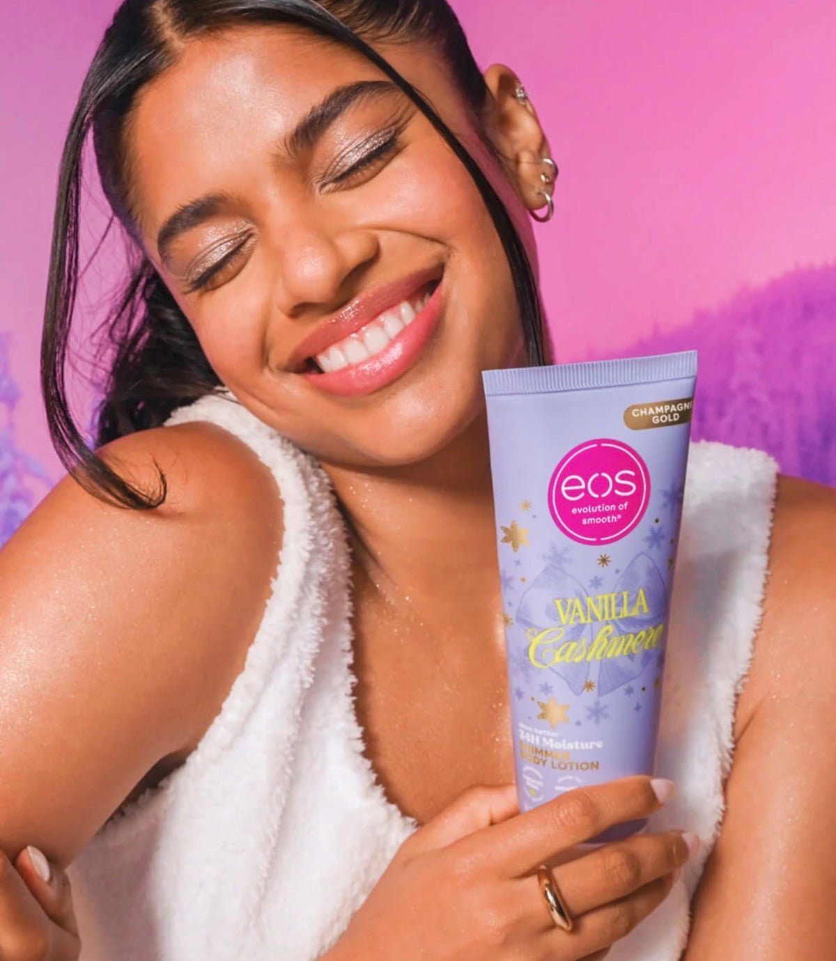 Eos Shimmer body lotion