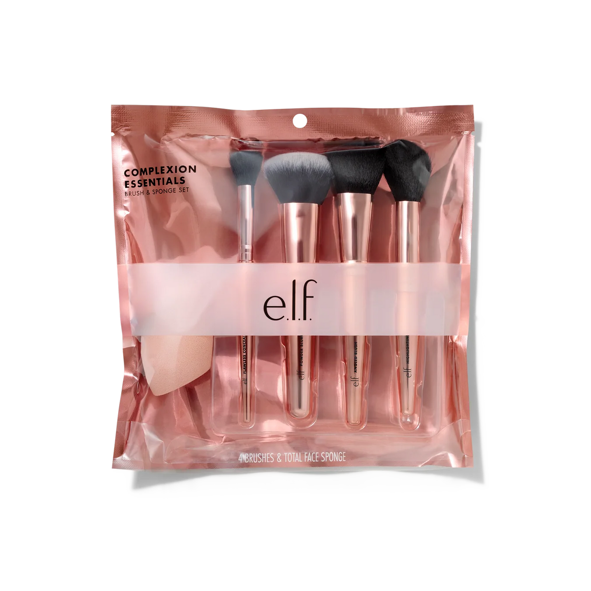 Elf cosmetics complexión essential la brush & sponge set