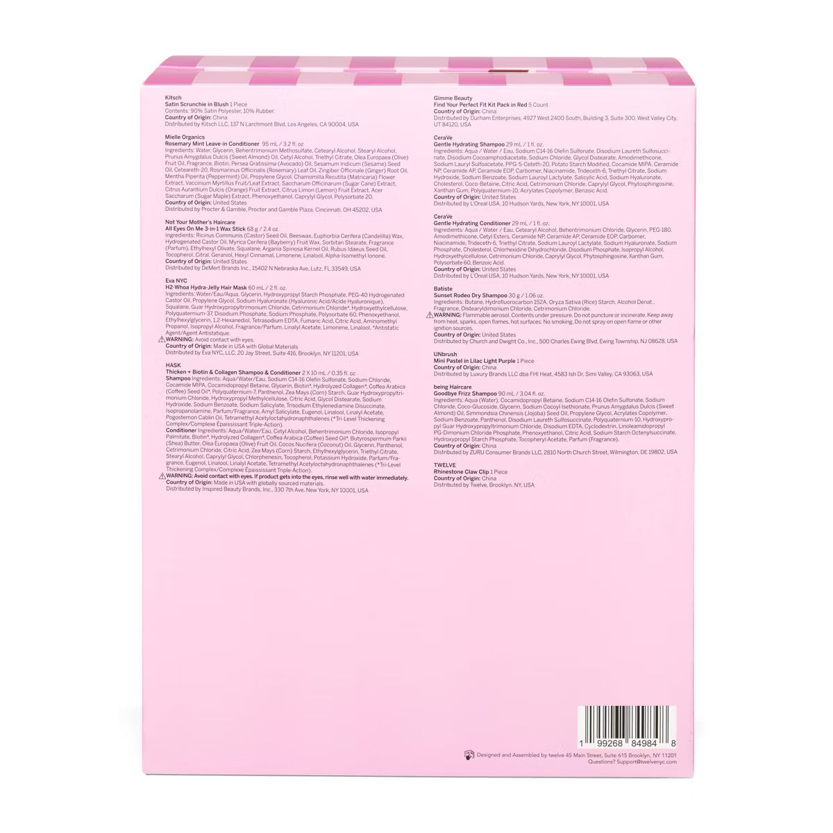 The ultimate Hair calendario adviento