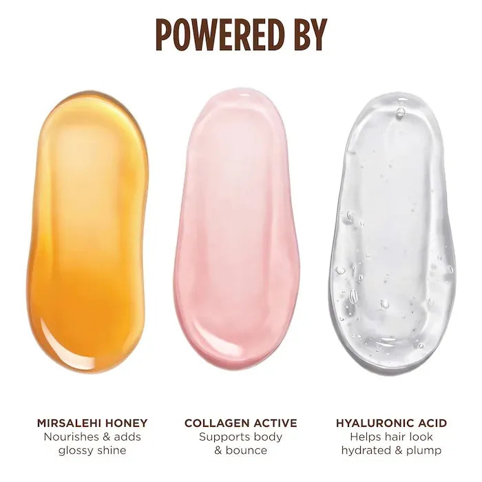 Gisou Honey gloss collagen drop hair oil