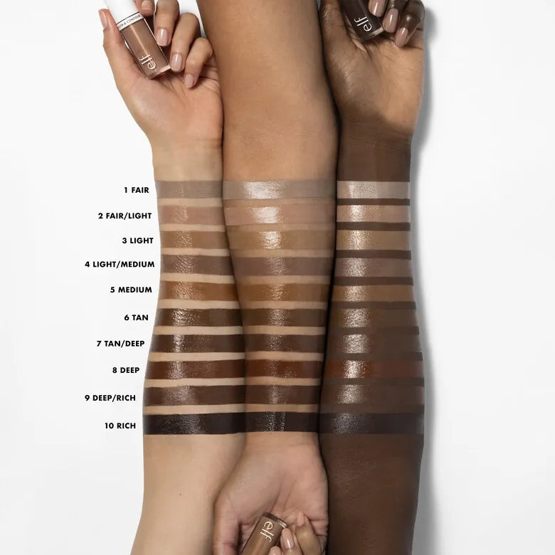 Elf cosmetics camo liquid bronze &amp; contour