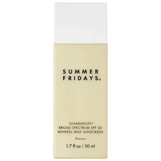Summer fridays ShadeDrops Mineral Milk Sunscreen SPF 30