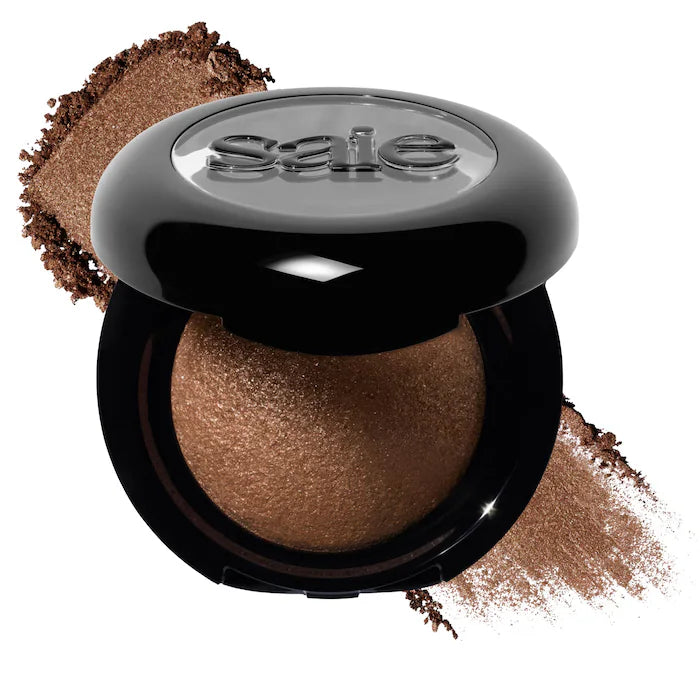 Saie Supersuede  baked eyeshadow with 16hr wear
