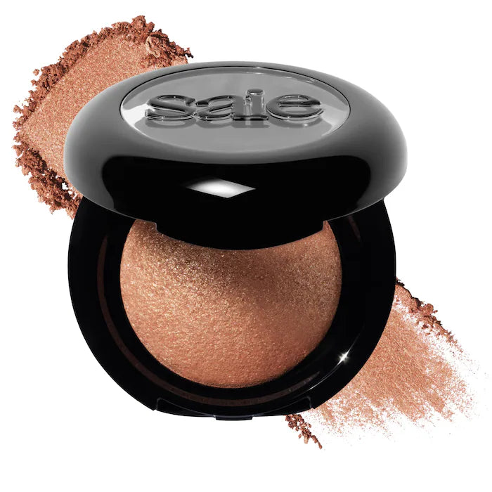 Saie Supersuede  baked eyeshadow with 16hr wear
