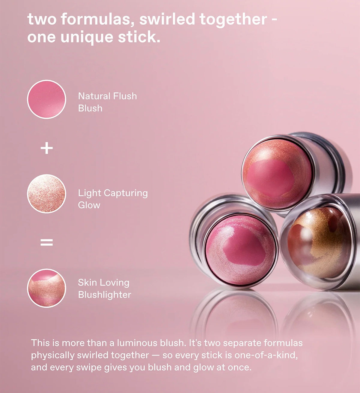 Rem Beauty Melange a trois blush & Highlither stick