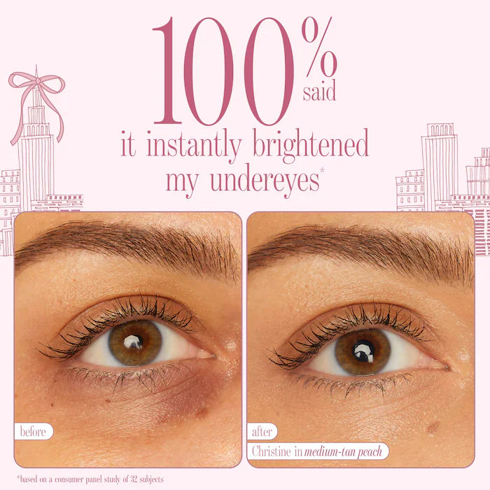 Tarte face card never declines cc full coverage undereye corrector & brush set