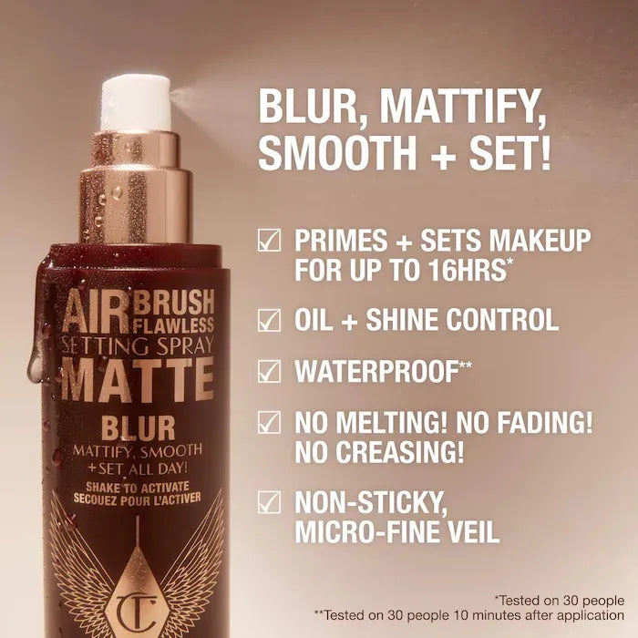 Charlotte tilbury Airbrush flawless setting spray matte Viaje