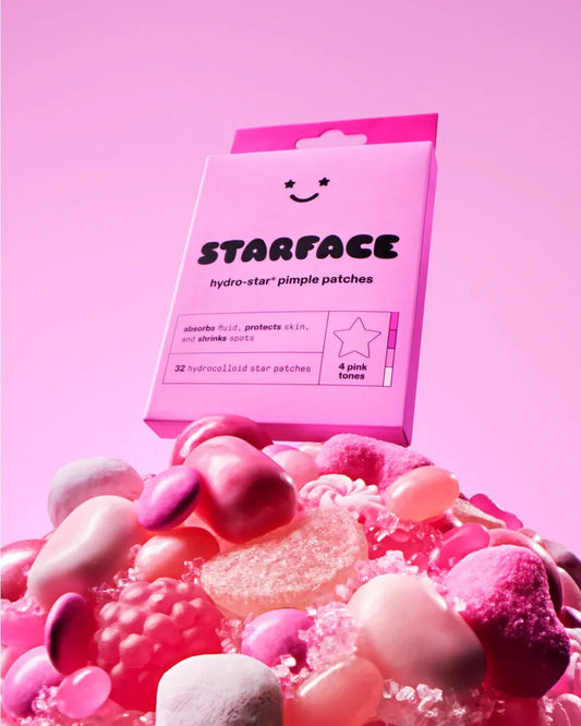 Starface hydro star pimple patches pink 32