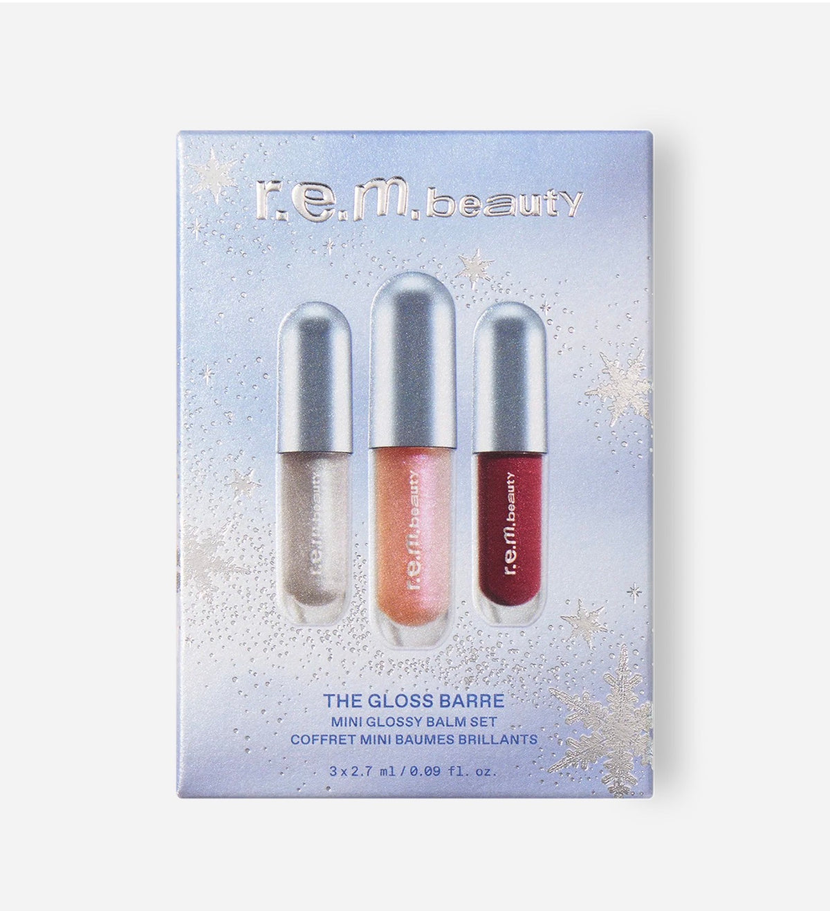 Rem Beauty the gloss barre mini glossy balm set