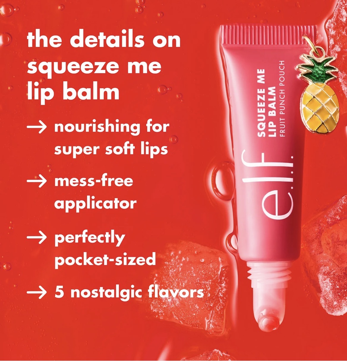Elf cosmetics Squeeze me lip balm