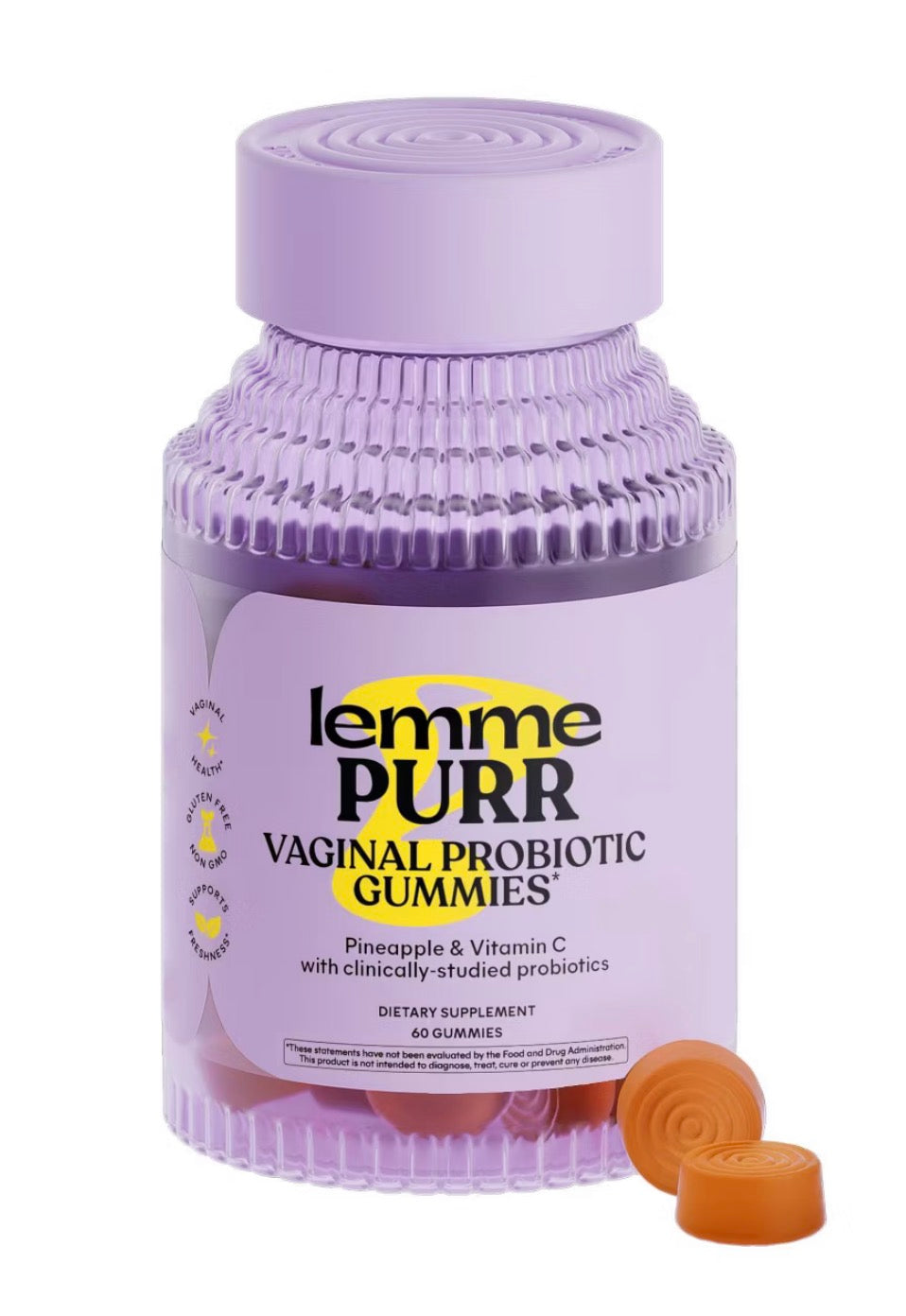 Lemme Purr vaginal probiotic gummies