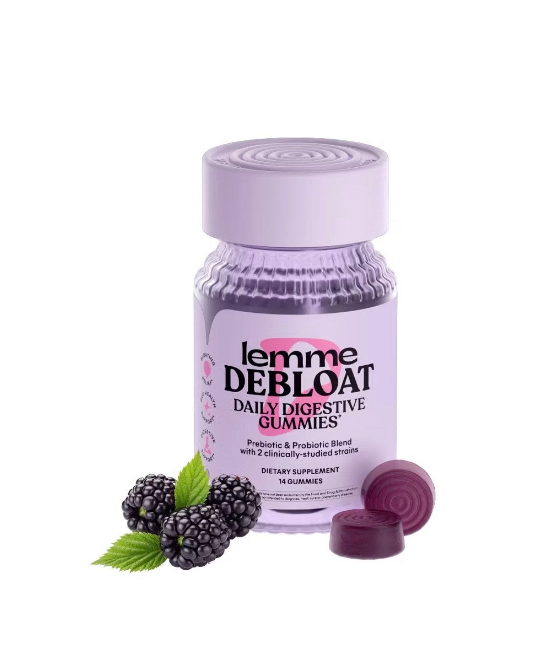 Lemme Deblot daily digestive gummies