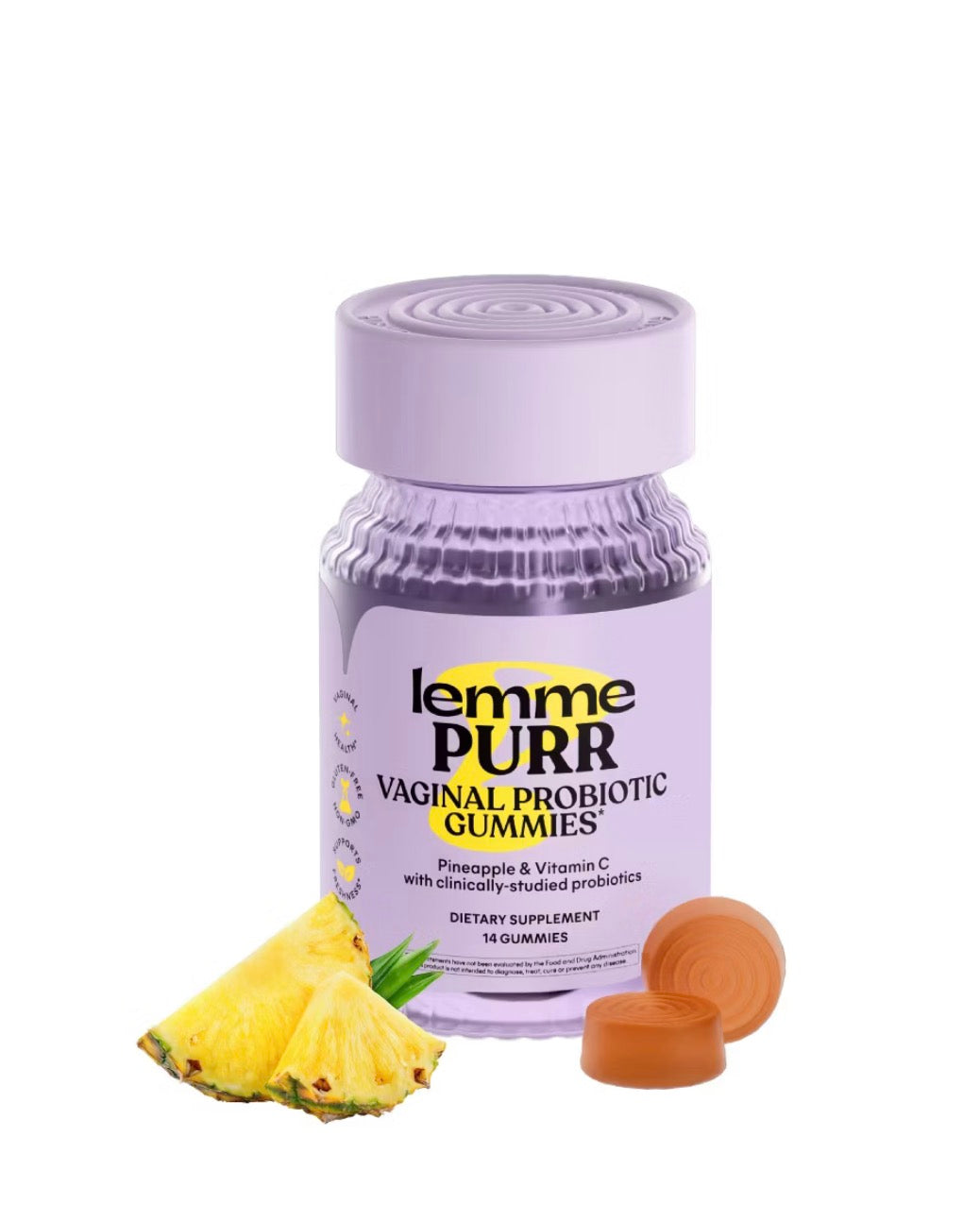Lemme Purr vaginal probiotic gummies