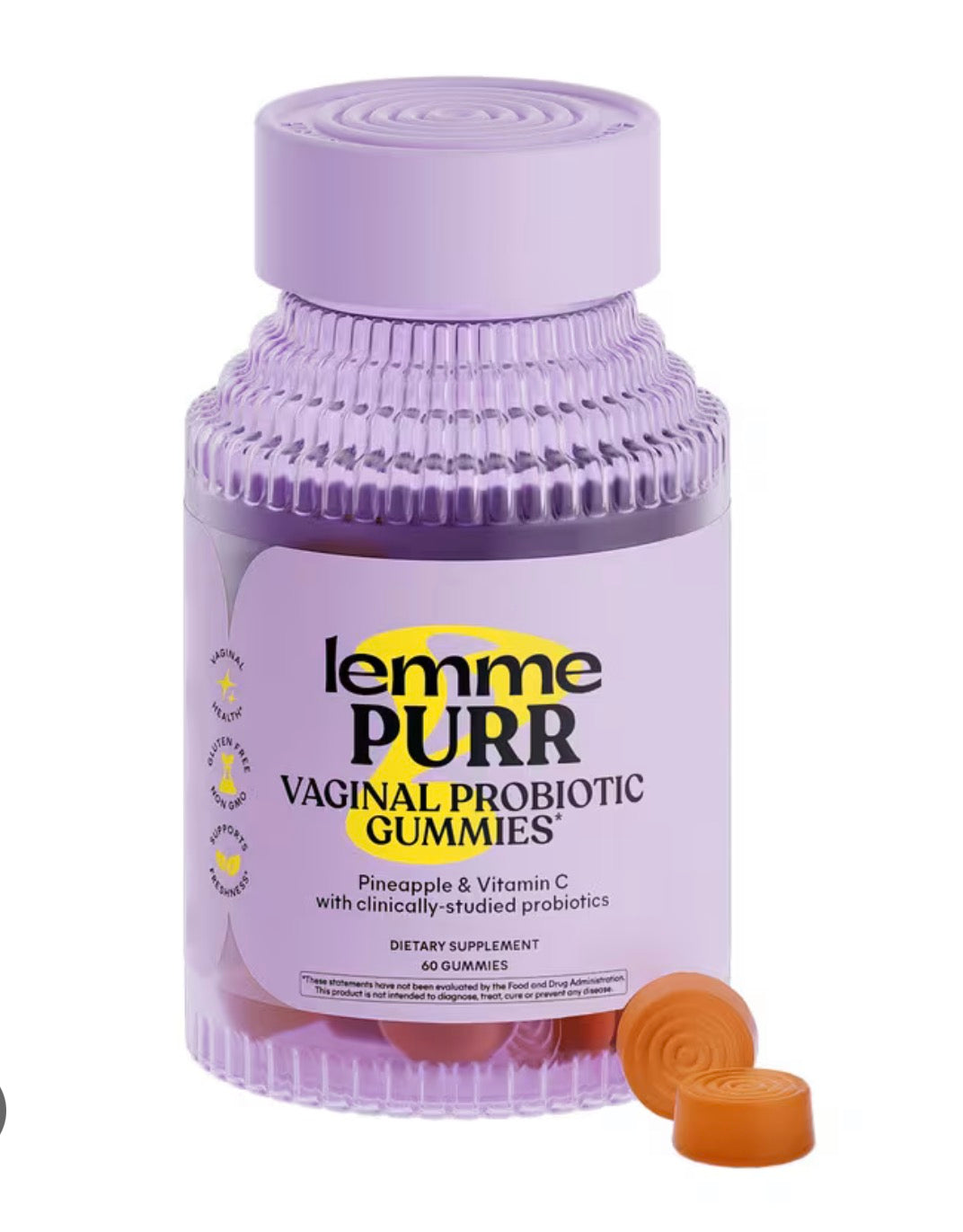 Lemme Purr vaginal probiotic gummies