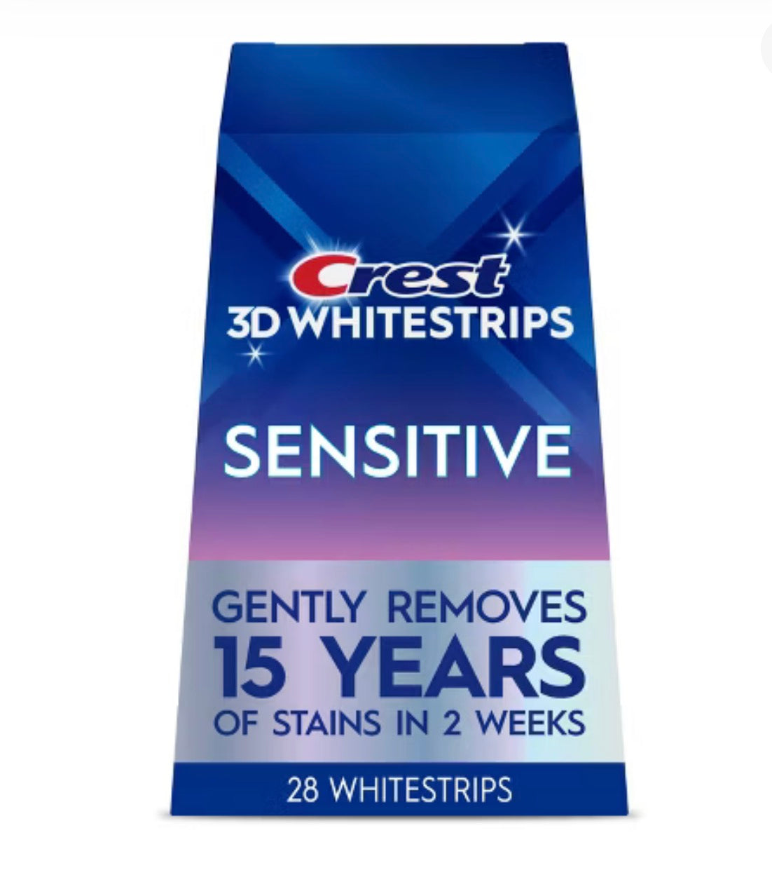 Crest 3D Whitestrips sensitive