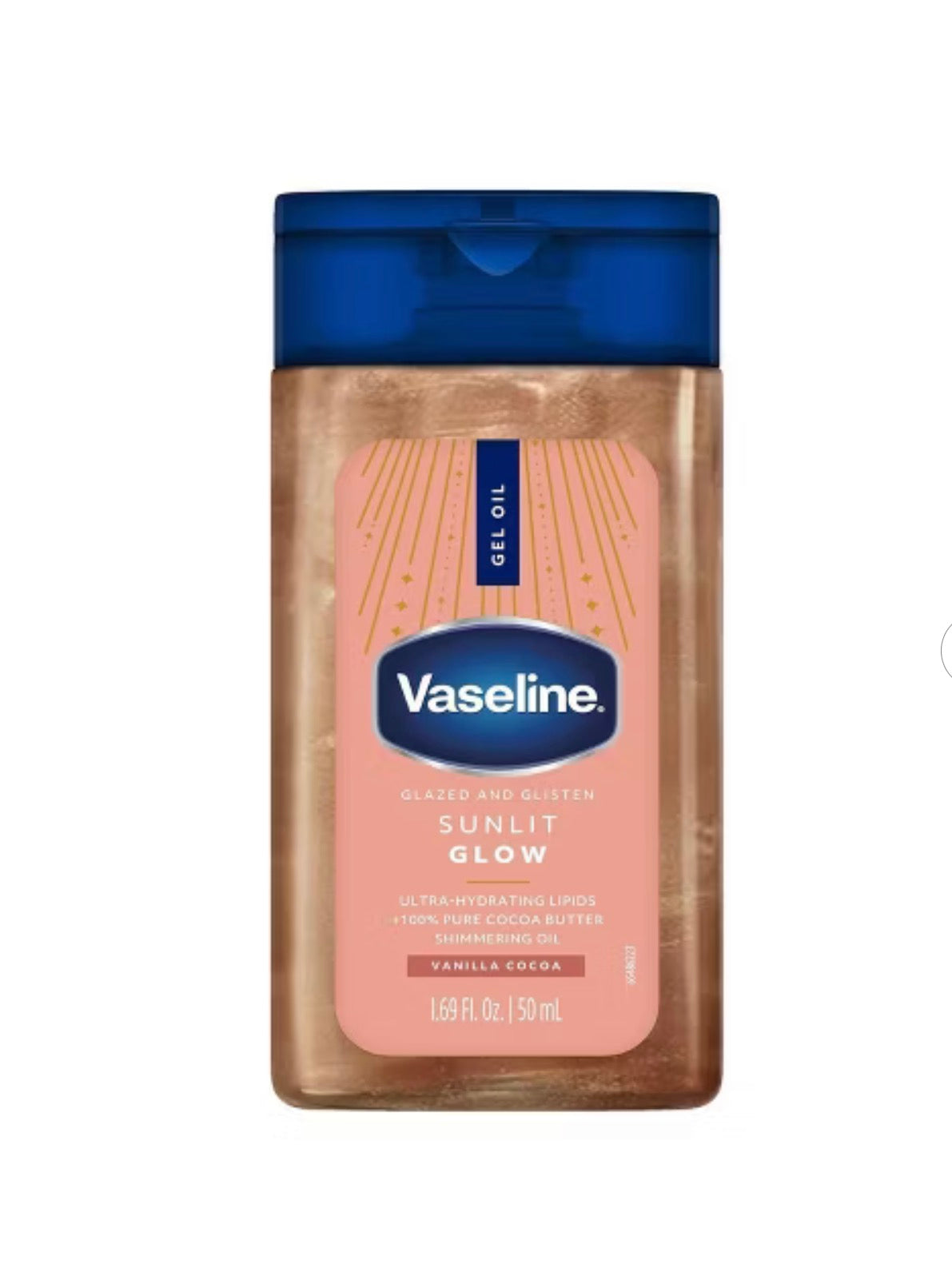 Vaseline Sunlit glow tamaño viaje 50 ml