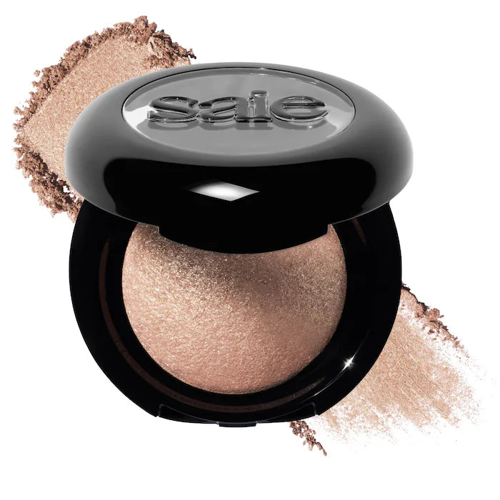 Saie Supersuede  baked eyeshadow with 16hr wear
