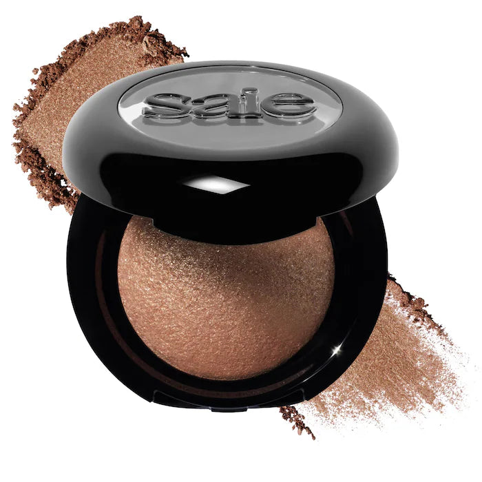 Saie Supersuede  baked eyeshadow with 16hr wear
