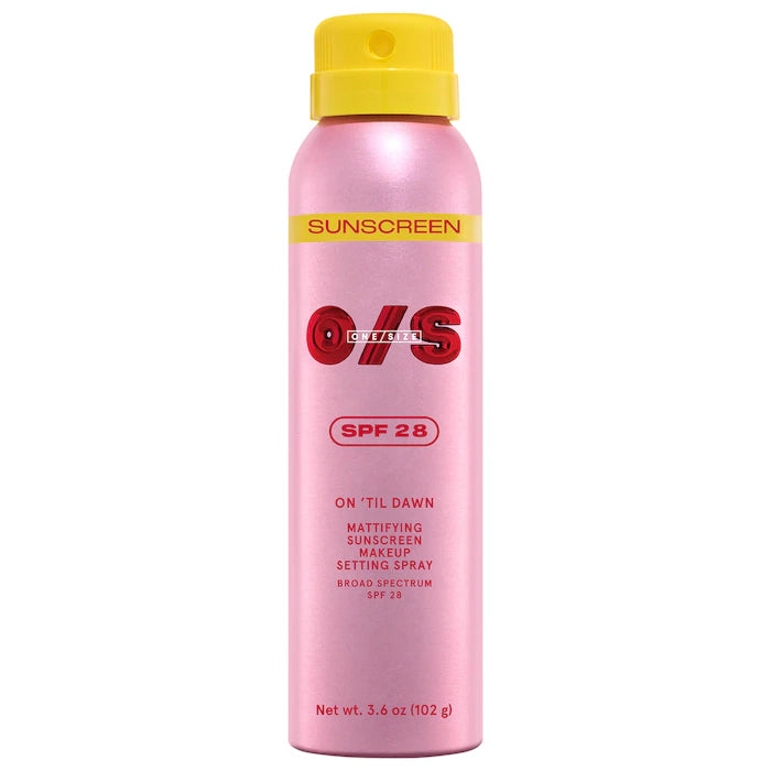 ONE / SIZE On ‘til dawn Makeup setting spray spf 28