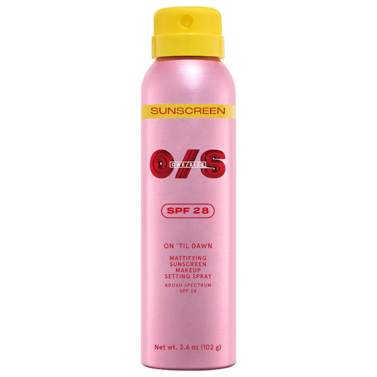 ONE / SIZE On ‘til dawn Makeup setting spray spf 28