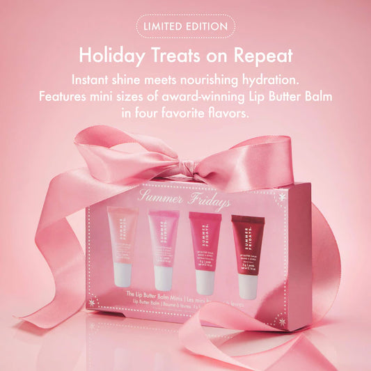 Summer fridays the lip balm minis set