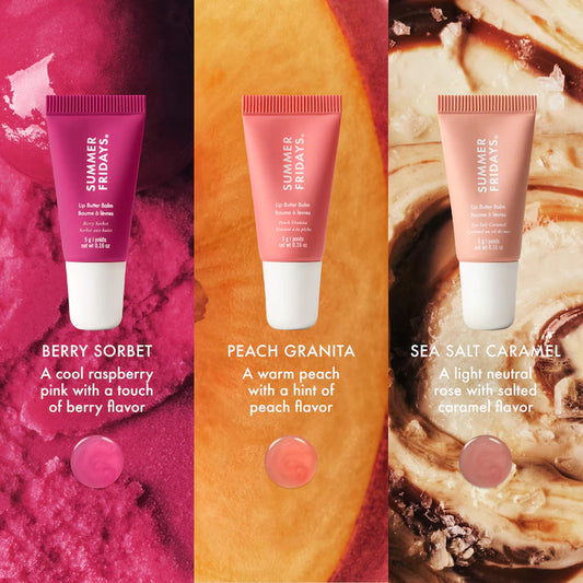 Summer fridays The Sweet Summer minis lip balm trío set