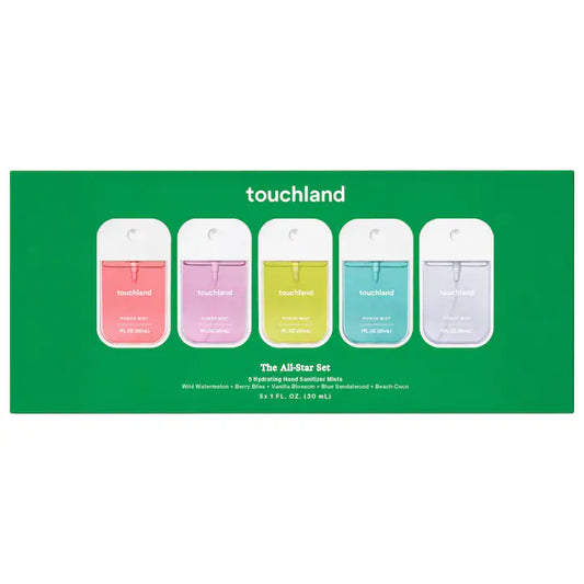 Touchland The all star power mist sanitizer gift set
