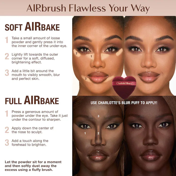Charlotte tilbury Airbrush flawless blur loose setting powder