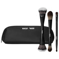 Makeup by Mario Mario’s face and eye trío brush set