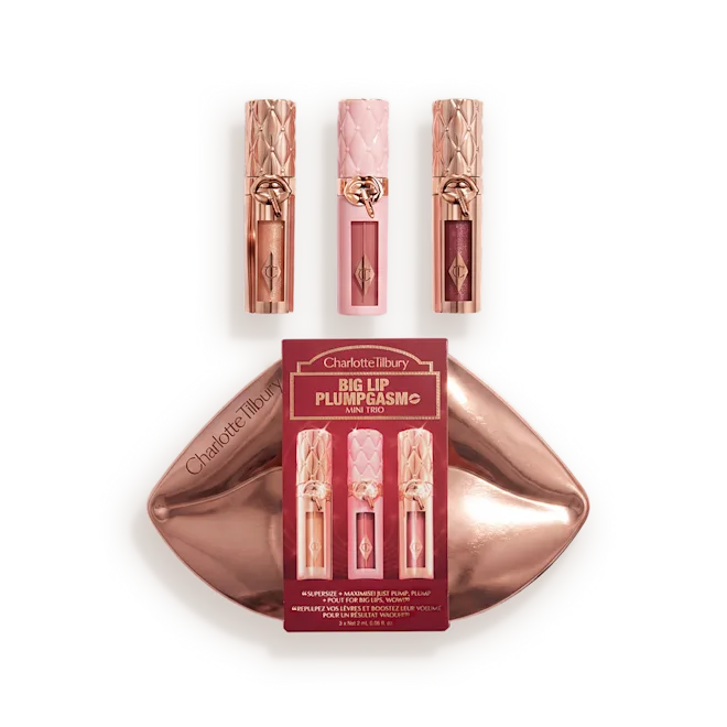 Charlotte’s big lip plumpgasm mini trío