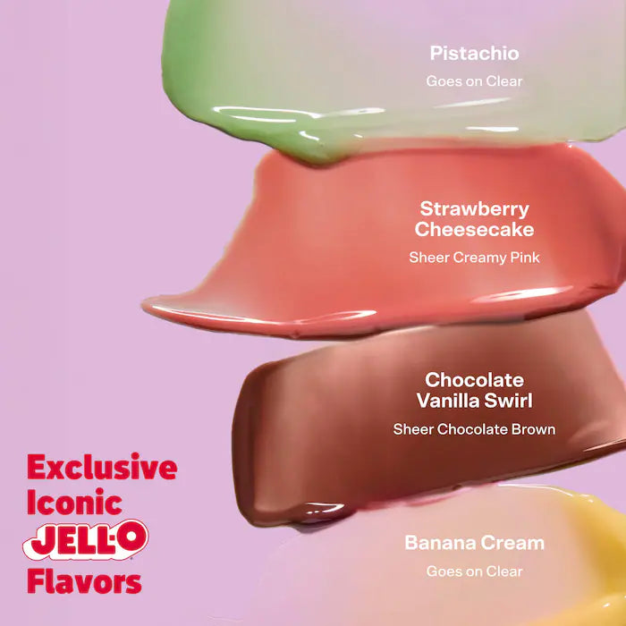 Tower 28 Beauty Jell-o x Tower 28 Lil’ Pudding mini lip softie gift set