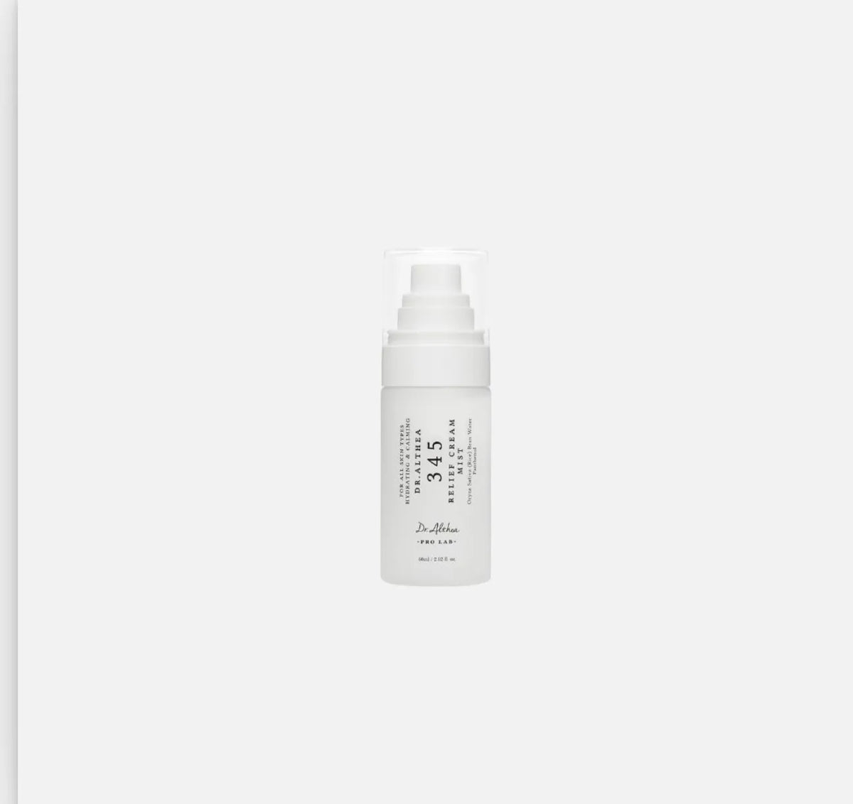 Dr Althea 345 Relief cream mist 60 ml