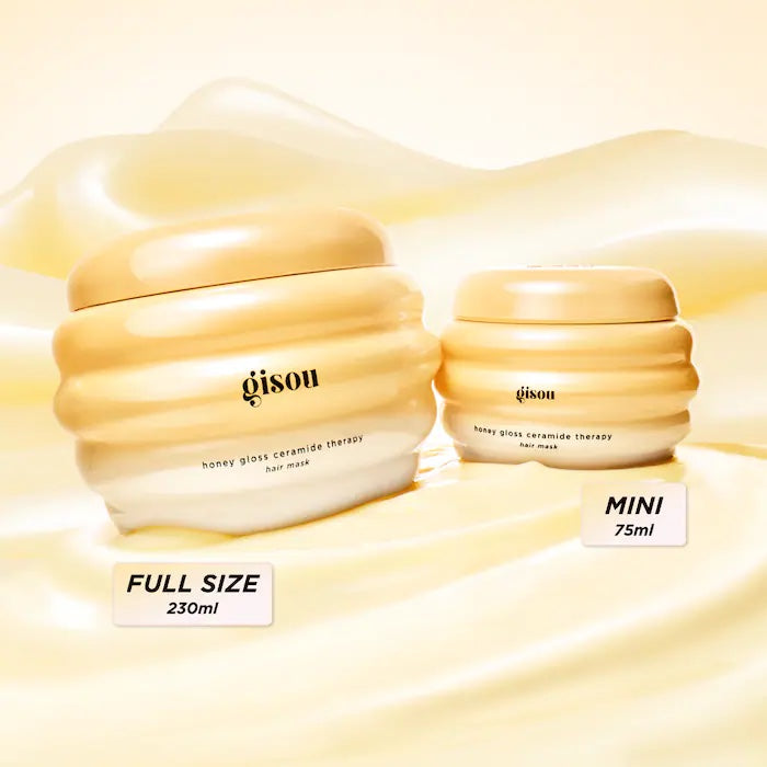 Gisou honey gloss ceramides Therapy hydrating hair mask